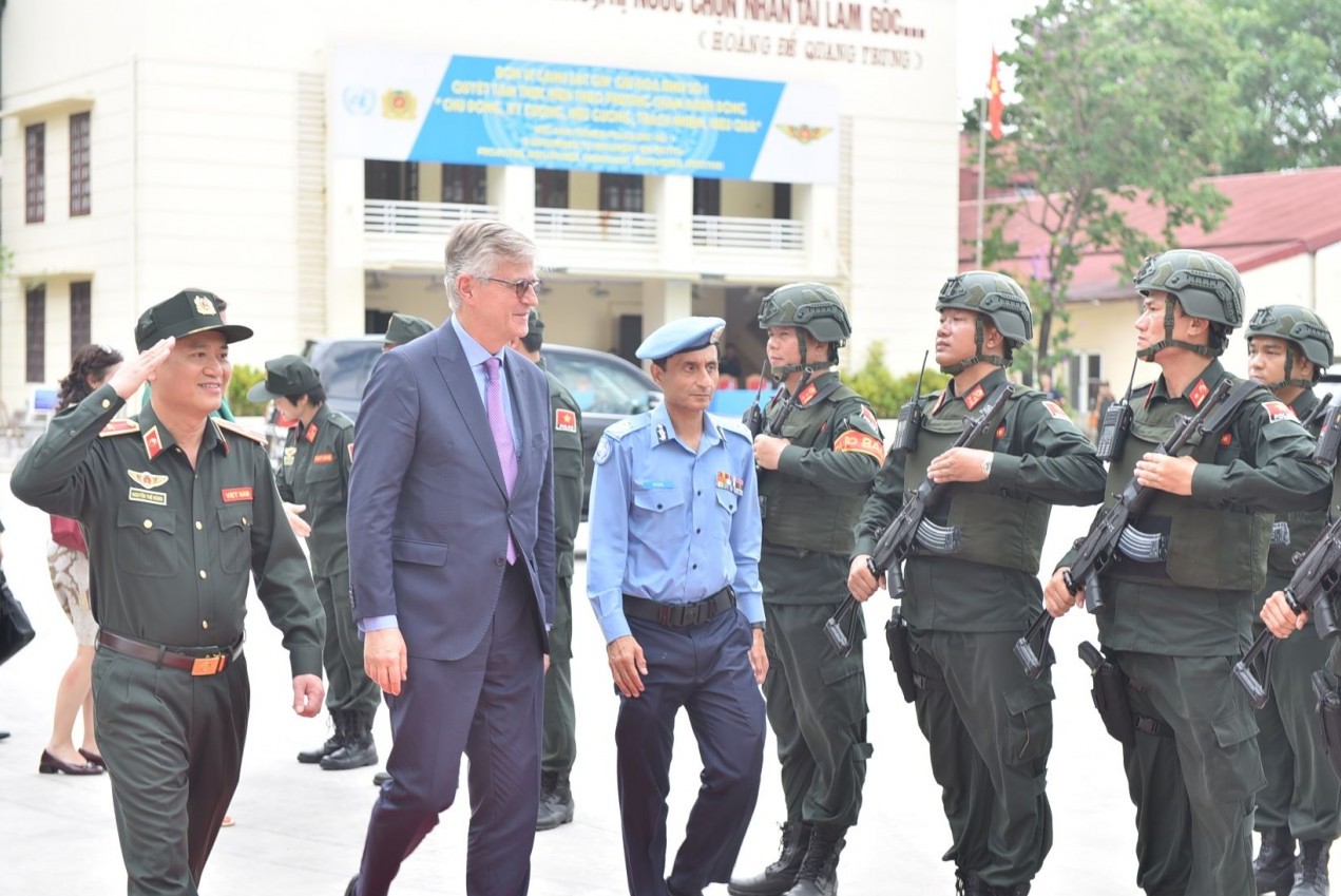 Liên hợp quốc đánh giá cao nỗ lực của Việt Nam trong hoạt động gìn giữ hòa bình