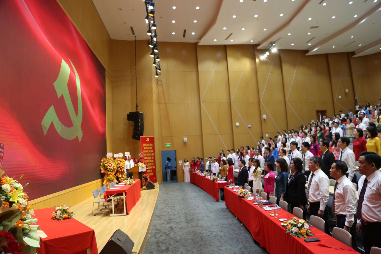 Tiếp tục xây dựng Đảng bộ Học viện Chính sách và phát triển trong sạch, vững mạnh, chung sức đồng lòng