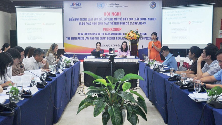 Quy định chủ sở hữu hưởng lợi của doanh nghiệp đảm bảo thực thi cam kết quốc tế