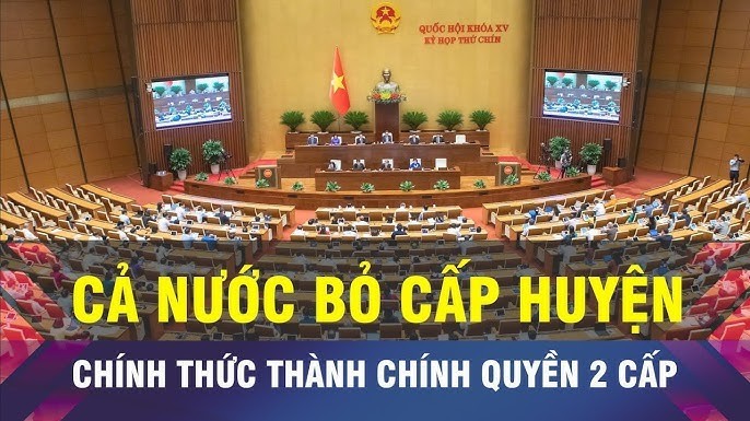 Bãi bỏ cụm từ quận, huyện, thị xã trong các biểu mẫu thuế khi thực hiện chính quyền 2 cấp