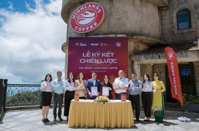 6 cửa hàng café Highlands sẽ có mặt tại hệ thống Sun World, Sun Hospitality trong 2025