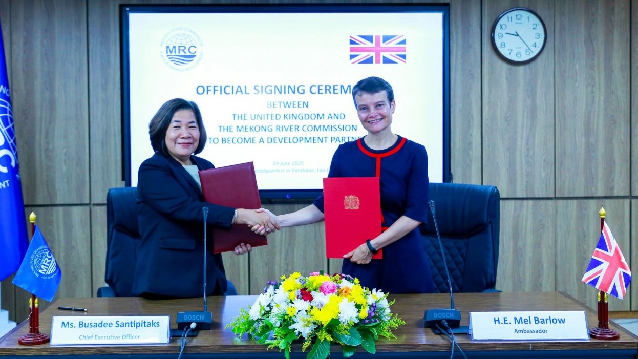 Vương quốc Anh hỗ trợ tăng cường khả năng chống chịu với biến đổi khí hậu khu vực sông Mekong