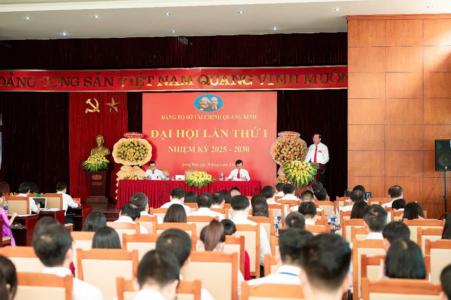 Sở Tài chính Quảng Bình tổ chức Đại hội Đảng bộ lần thứ I Sở Tài chính Quảng Bình tổ chức Đại hội Đảng bộ lần thứ I