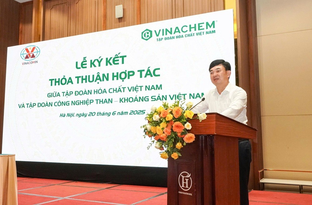 Nâng tầm gắn kết khi TKV và Vinachem hợp tác toàn diện Nâng tầm gắn kết khi TKV và Vinachem hợp tác toàn diện