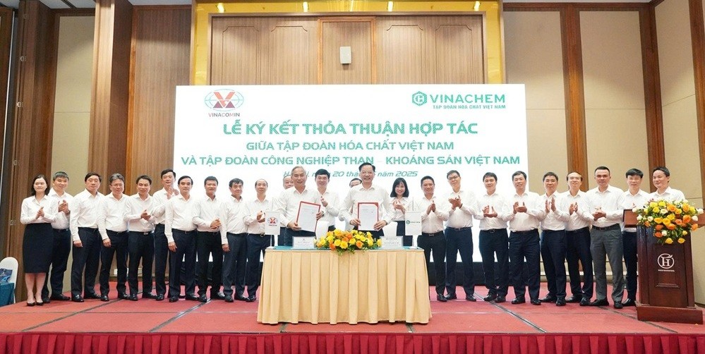 Nâng tầm gắn kết khi TKV và Vinachem hợp tác toàn diện
