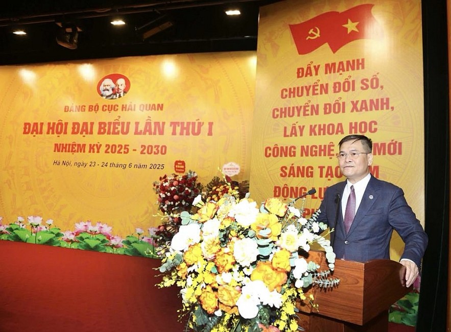 undefined Đại hội đại biểu Đảng bộ Cục Hải quan lần thứ I, nhiệm kỳ 2025-2030 “Đoàn kết - Dân chủ - Kỷ cương - Đổi mới- Phát triển”
