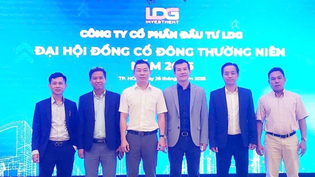 Ông Nguyễn Khánh Hưng xuất hiện tại Đại hội đồng cổ đông thường niên 2025 của LDG