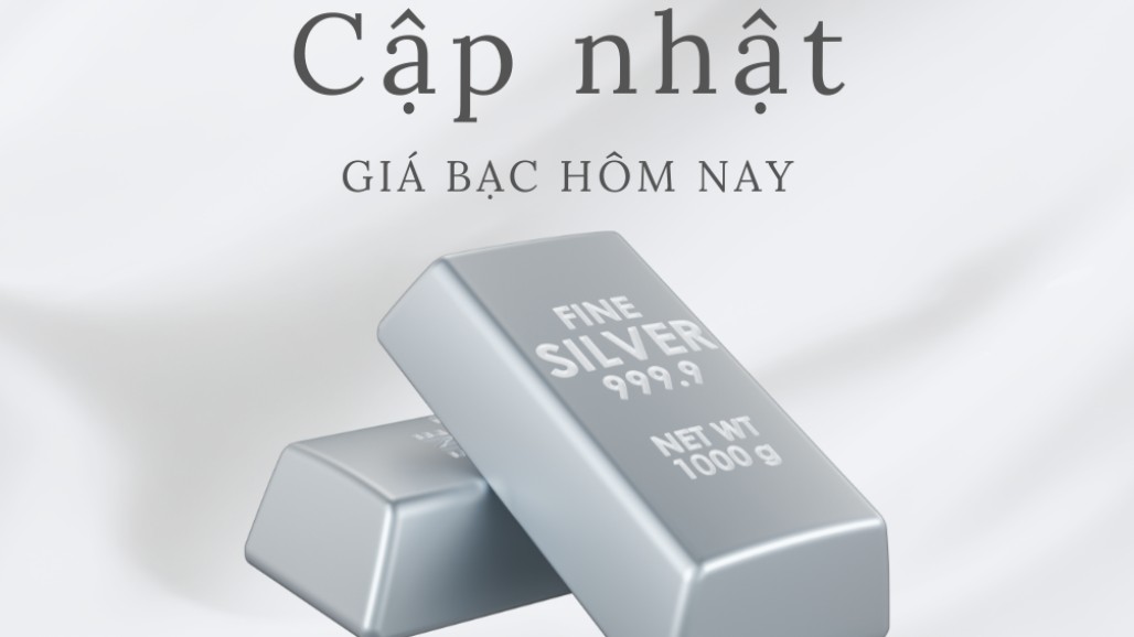 Ngày 28/6: Giá bạc trong nước và thế giới đồng loạt giảm mạnh