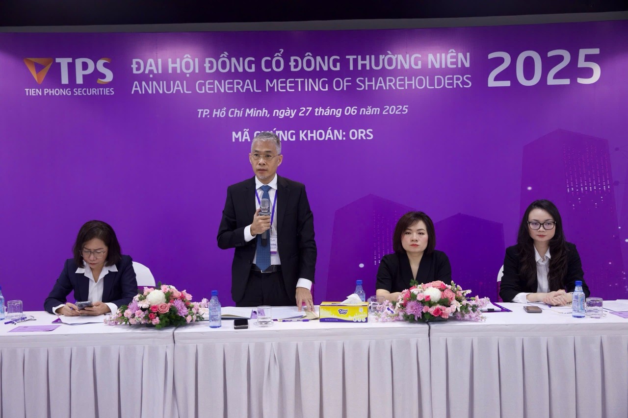 Đại hội cổ đông Chứng khoán Tiên Phong: Hướng đến tăng trưởng bền vững và nâng cao năng lực cạnh tranh