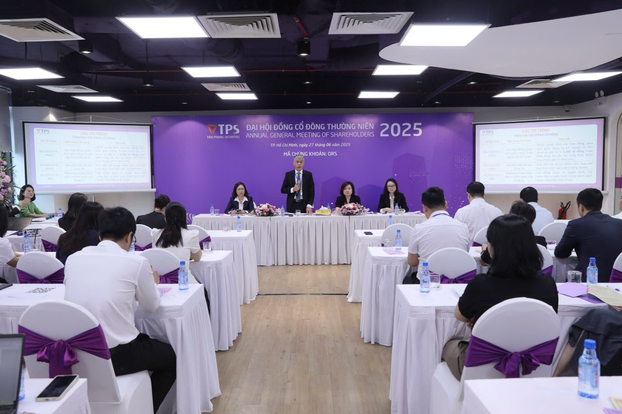 Đại hội cổ đông Chứng khoán Tiên Phong: Hướng đến tăng trưởng bền vững và nâng cao năng lực cạnh tranh