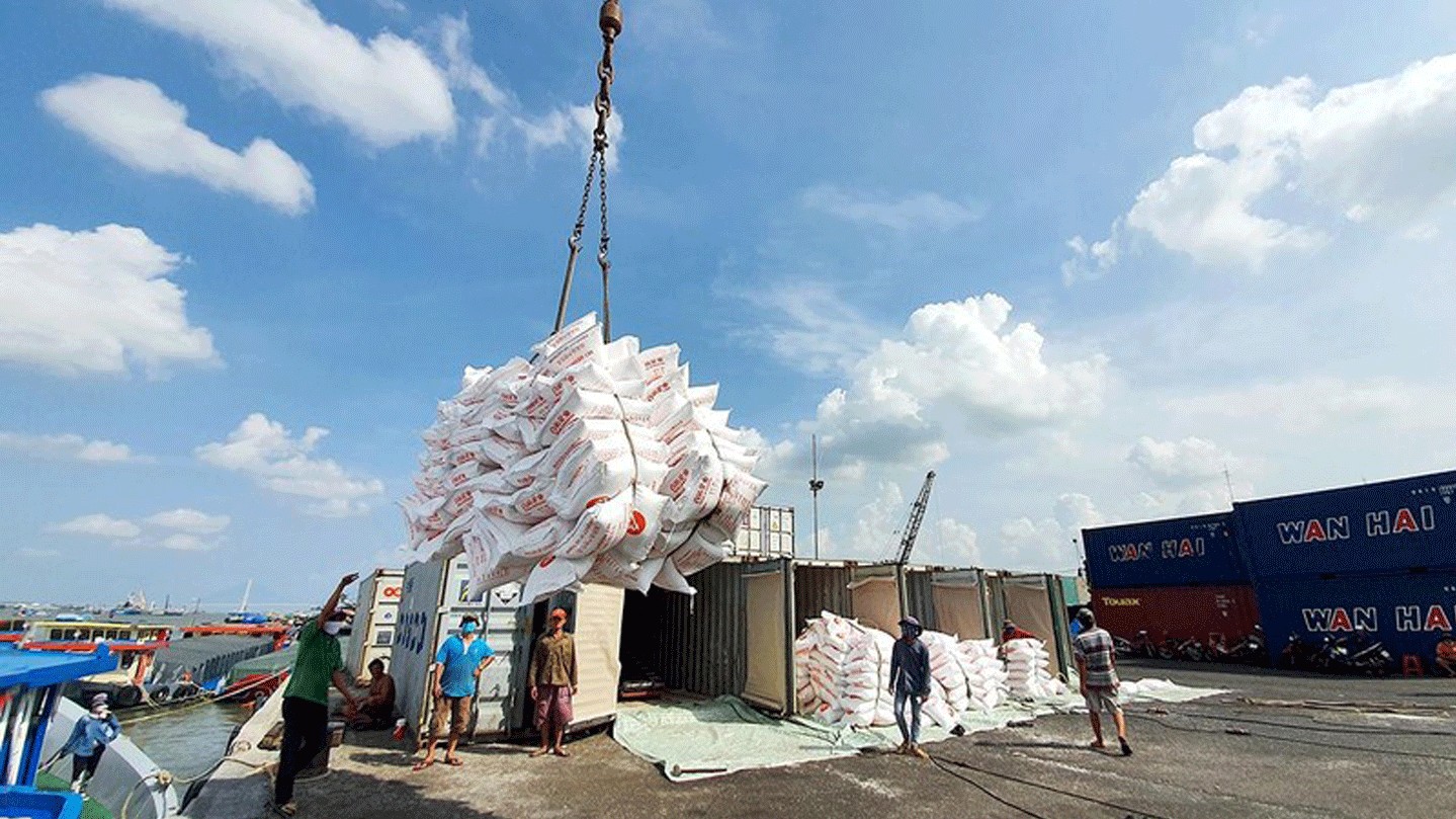 Ngày 29/6: Giá một số mặt hàng gạo xuất khẩu biến động trái chiều