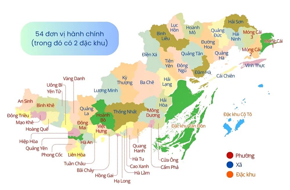 Quảng Ninh tổ chức Lễ công bố quyết định thực hiện mô hình chính quyền địa phương 2 cấp