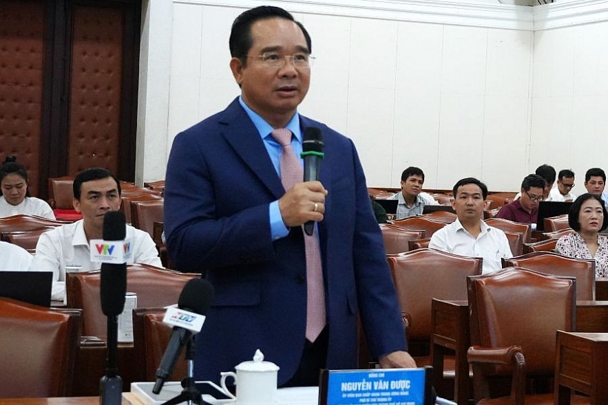 Ông Nguyễn Văn Được được chỉ định làm Chủ tịch UBND TP. Hồ Chí Minh sau hợp nhất. Ảnh: Việt Dũng Ông Nguyễn Văn Được được chỉ định làm Chủ tịch UBND TP. Hồ Chí Minh sau hợp nhất. Ảnh: Việt Dũng