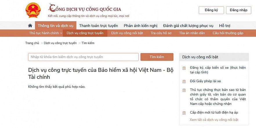 Giải quyết thủ tục bảo hiểm xã hội không phụ thuộc địa giới hành chính