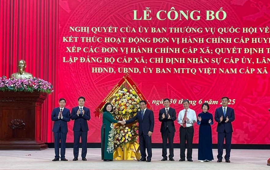 Bộ trưởng Bộ Tài chính tin tưởng Lai Châu phát triển mạnh mẽ sau sắp xếp, kiện toàn tổ chức