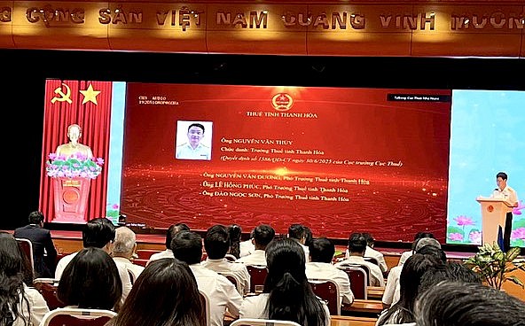 Ông Nguyễn Văn Thủy giữ chức Trưởng Thuế tỉnh Thanh Hóa