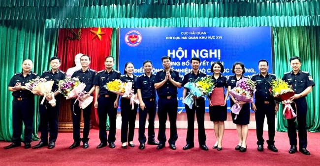 Hải quan khu vực XVI vừa mới thành lập 20 ngày, chính thức hoạt động kể từ 1/7/2025