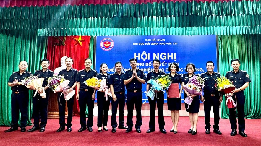 Hải quan khu vực XVI vừa mới thành lập 20 ngày, chính thức hoạt động kể từ 1/7/2025