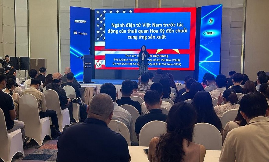 Ngành điện tử Việt Nam ứng phó với tác động thuế quan Hoa Kỳ