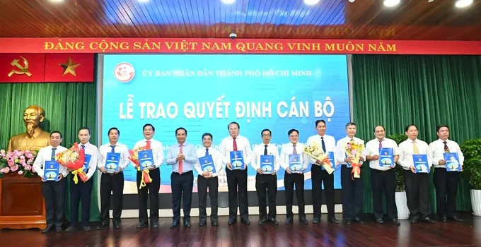 TPHCM bổ nhiệm lãnh đạo 54 đơn vị sự nghiệp công lập