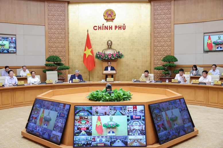 Thủ tướng chủ trì Hội nghị trực tuyến Chính phủ với 34 tỉnh thành và hơn 3.300 xã, phường, đặc khu- Ảnh 2. Thủ tướng chủ trì Hội nghị trực tuyến Chính phủ với 34 tỉnh thành và hơn 3.300 xã, phường, đặc khu- Ảnh 2.