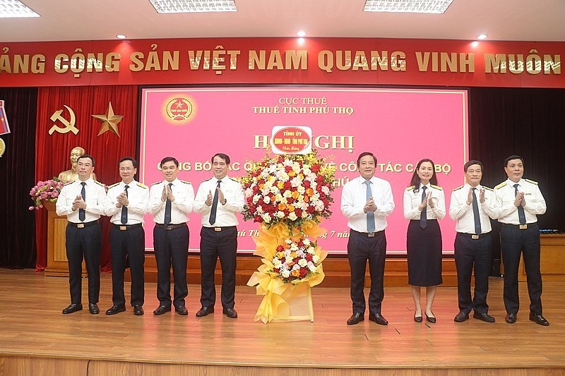 Thuế tỉnh Phú Thọ ổn định tổ chức hoạt động hiệu năng, hiệu lực, hiệu quả