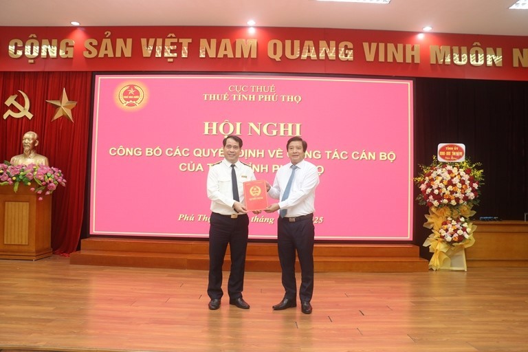 Thuế tỉnh Phú Thọ ổn định tổ chức hoạt động hiệu năng, hiệu lực, hiệu quả