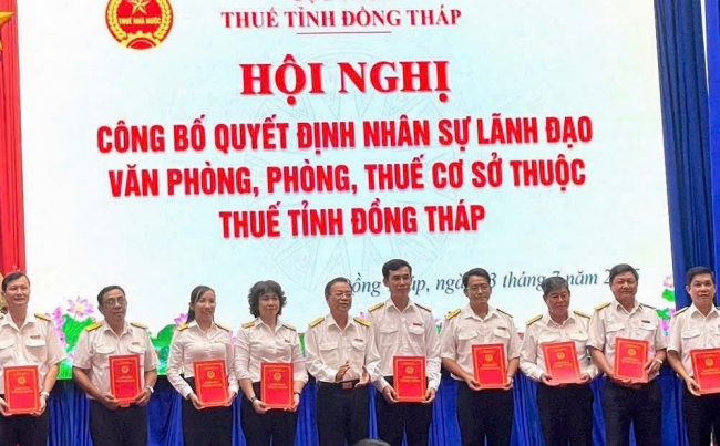 Ông Đoàn Hữu Hiếu phụ trách Thuế tỉnh Đồng Tháp
