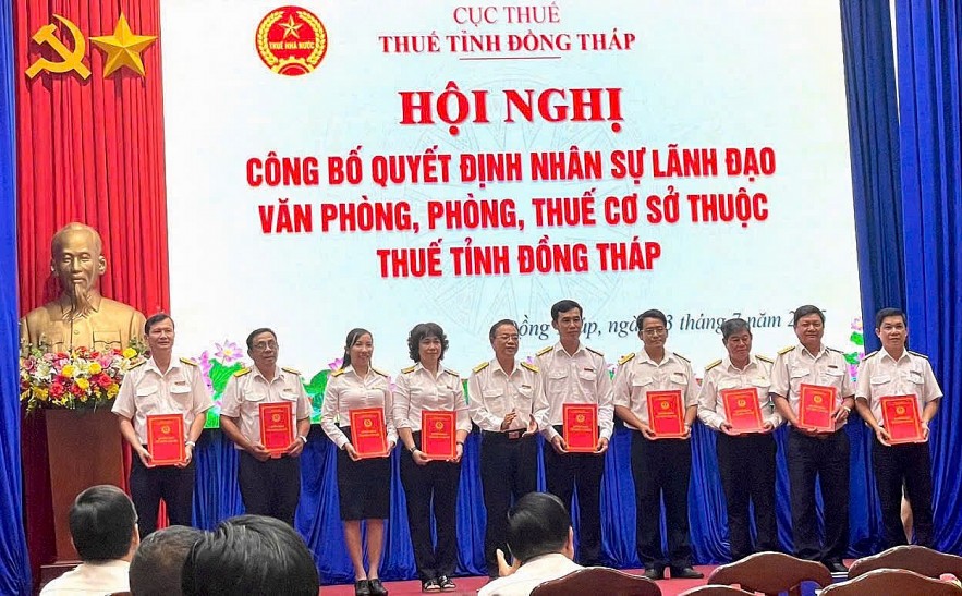 Ông Đoàn Hữu Hiếu phụ trách Thuế tỉnh Đồng Tháp