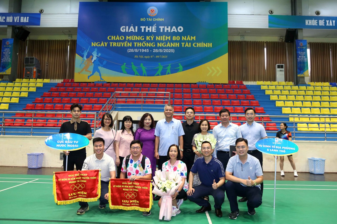 Khai mạc giải thể thao Chào mừng 80 năm ngày Truyền thông ngành Tài chính Việt Nam