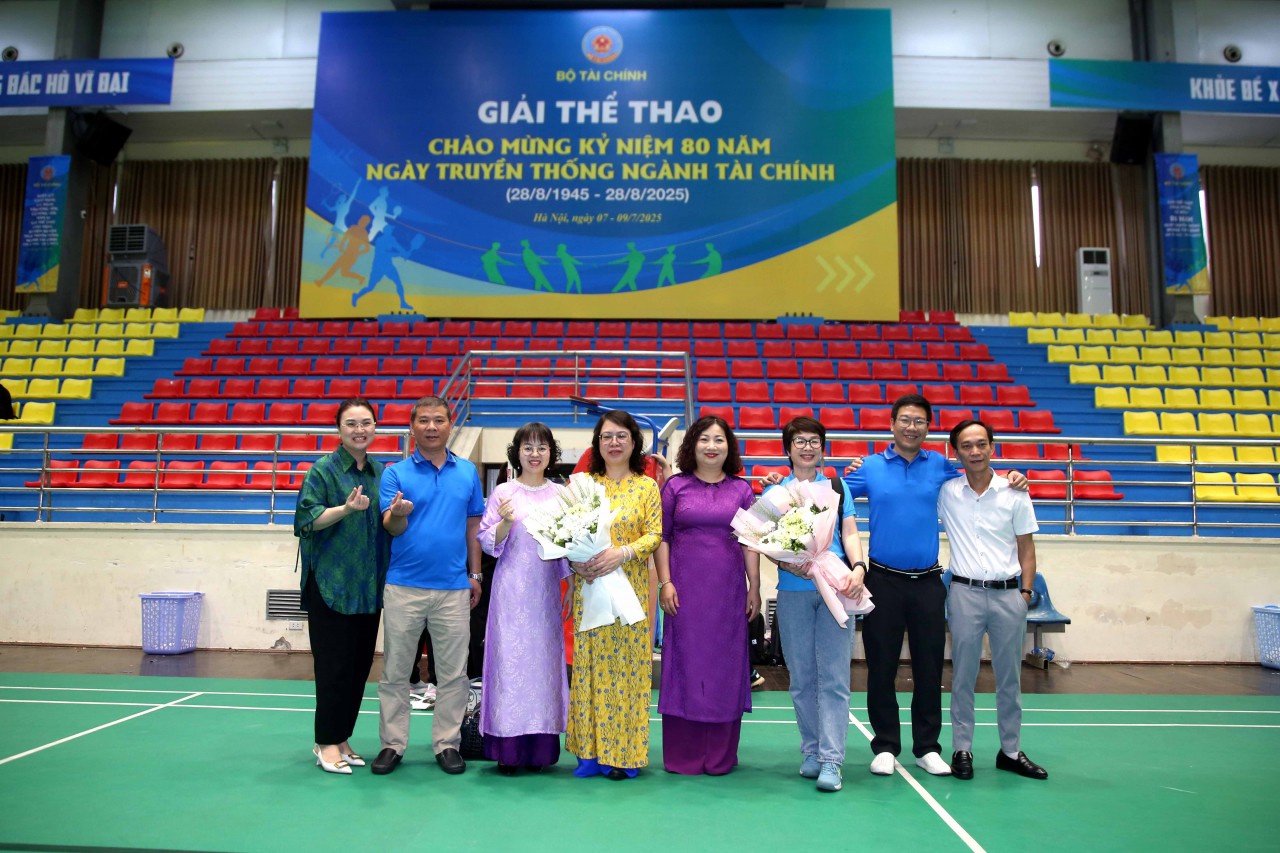 Khai mạc giải thể thao Chào mừng 80 năm ngày Truyền thông ngành Tài chính Việt Nam