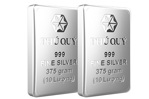 Ngày 8/7: Giá bạc Phú Quý ngược chiều giảm