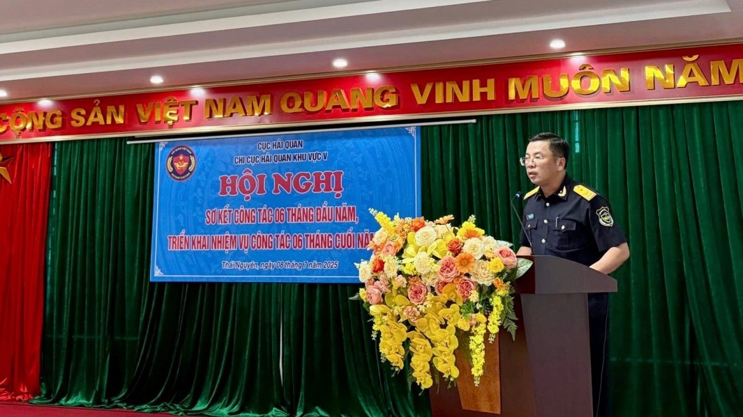 Hải quan khu vực V thu nộp ngân sách 7.547 tỷ đồng