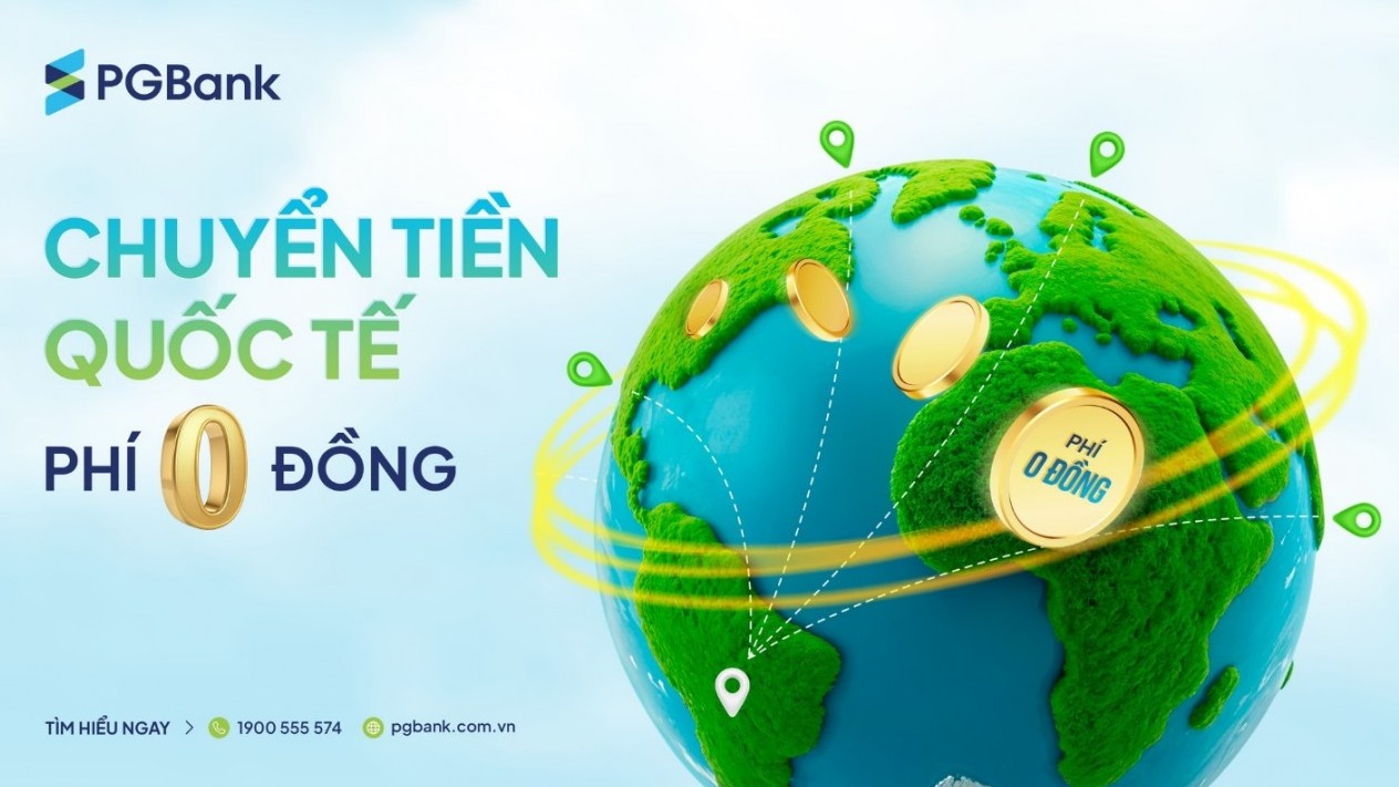 PGBank ưu đãi lớn về phí chuyển và tỷ giá mua ngoại tệ dành cho khách hàng cá nhân