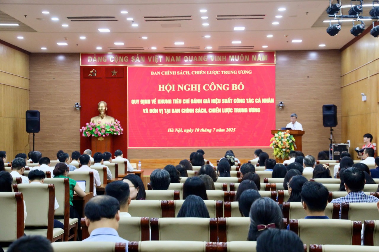 Cơ quan Trung ương đầu tiên ban hành Khung KPIs đánh giá hiệu suất cán bộ