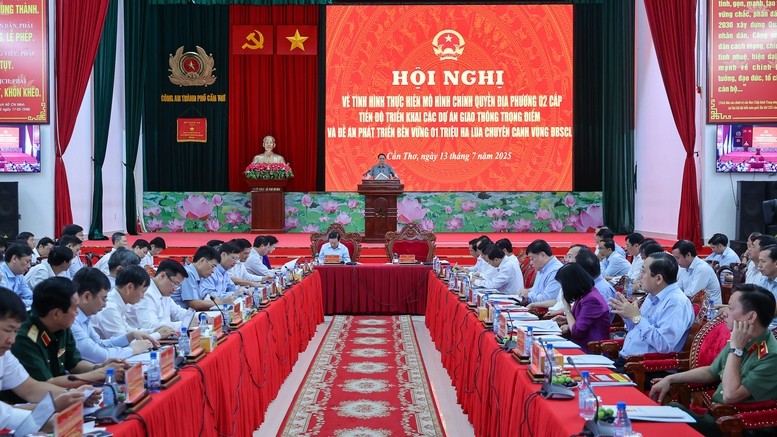 Thủ tướng chủ trì hội nghị với đồng bằng sông Cửu Long về 3 nội dung quan trọng