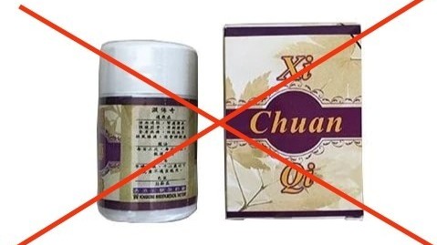 Yêu cầu kiểm tra, xử lý đối với sản phẩm Xi Chuan Qi trên toàn quốc