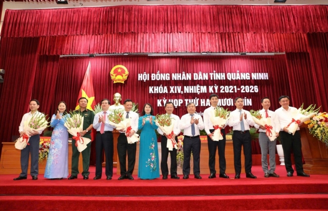 Quảng Ninh kiện toàn nhân sự chủ chốt tại Kỳ họp thứ 29 HĐND tỉnh khóa XIV