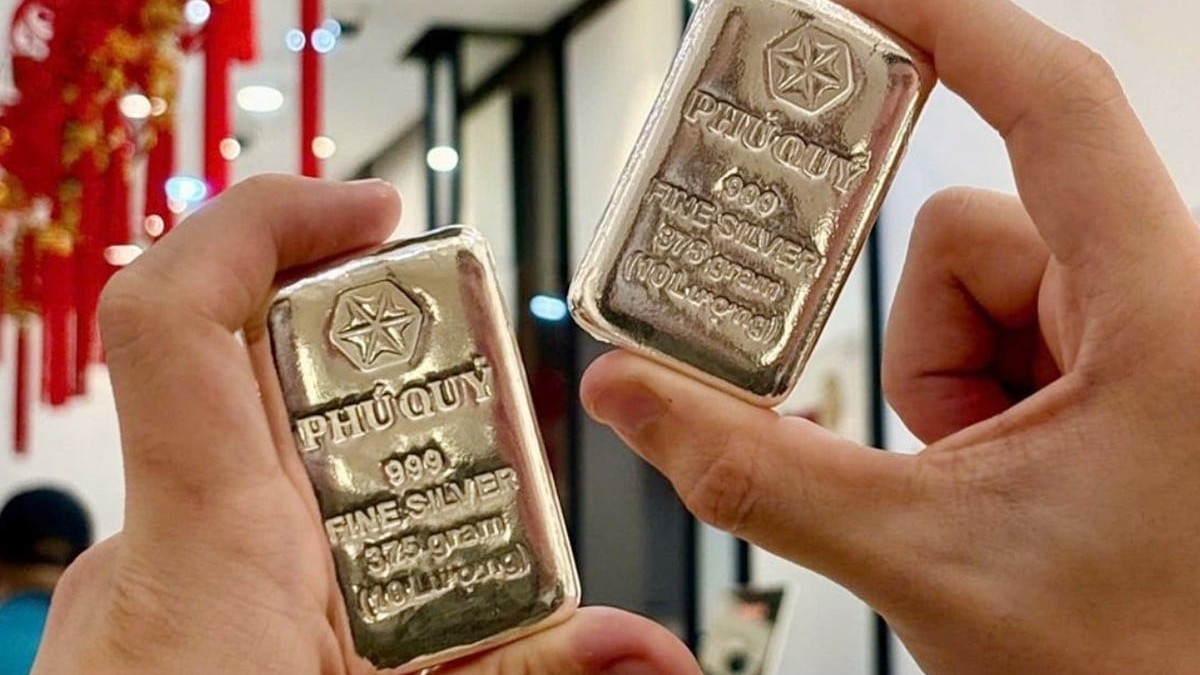 Ngày 20/7: Giá bạc quay đầu giảm nhẹ