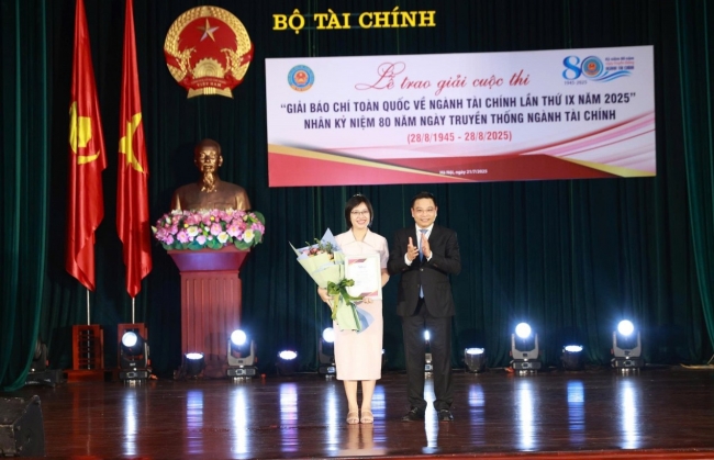 Báo Tài chính  - Đầu tư có 5 tác phẩm đoạt Giải Báo chí Toàn quốc viết về ngành Tài chính lần thứ 9