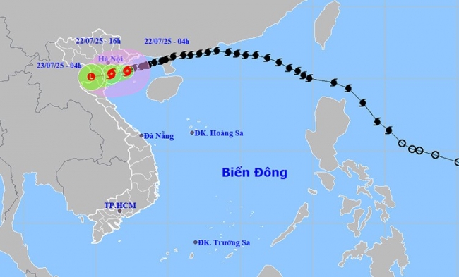 Bão số 3 gây biển động dữ dội, Bắc Bộ mưa lớn và ngập lụt