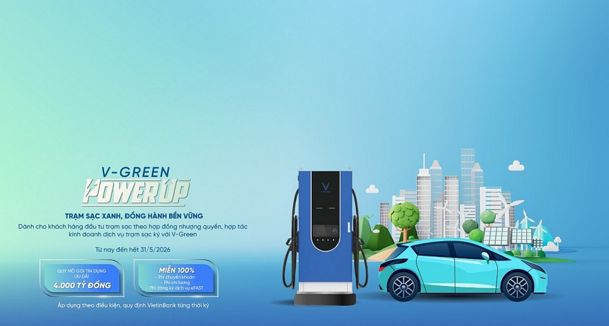 VietinBank dành 4.000 tỷ đồng tín dụng ưu đãi đồng hành cùng chủ đầu tư trạm sạc