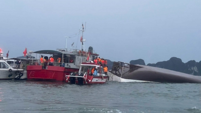 Vụ lật tàu Vịnh Xanh 58: Doanh nghiệp bảo hiểm tích cực hỗ trợ, bồi thường cho khách hàng