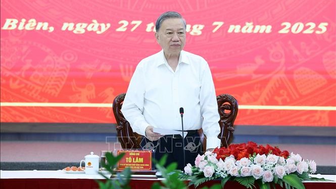 Tổng Bí thư Tô Lâm: Tinh thần 'Điện Biên Phủ' phải tiếp tục được thắp lên như một mệnh lệnh phát triển