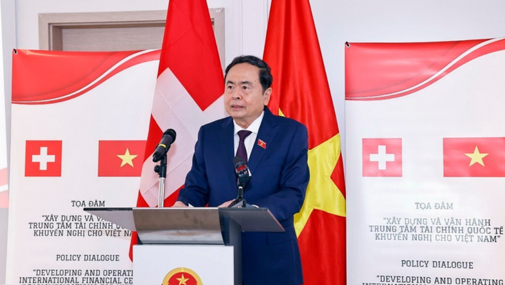 Việt Nam thúc đẩy hợp tác với Thụy Sĩ về phát triển trung tâm tài chính quốc tế