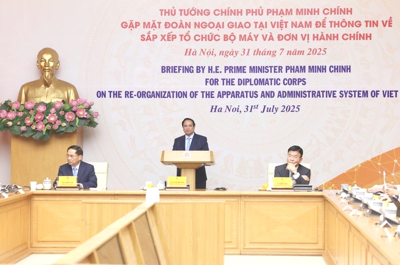 Đại diện quốc tế đánh giá cao công cuộc sắp xếp tổ chức bộ máy và đơn vị hành chính của Việt Nam