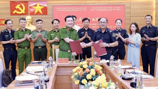 Hải quan khu vực XII và Công an Quảng Trị hợp tác chống tội phạm ma túy và buôn lậu qua biên giới