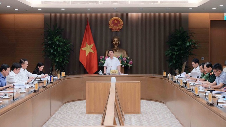 Phó Thủ tướng Hồ Đức Phớc chủ trì cuộc họp kế hoạch tài chính - ngân sách