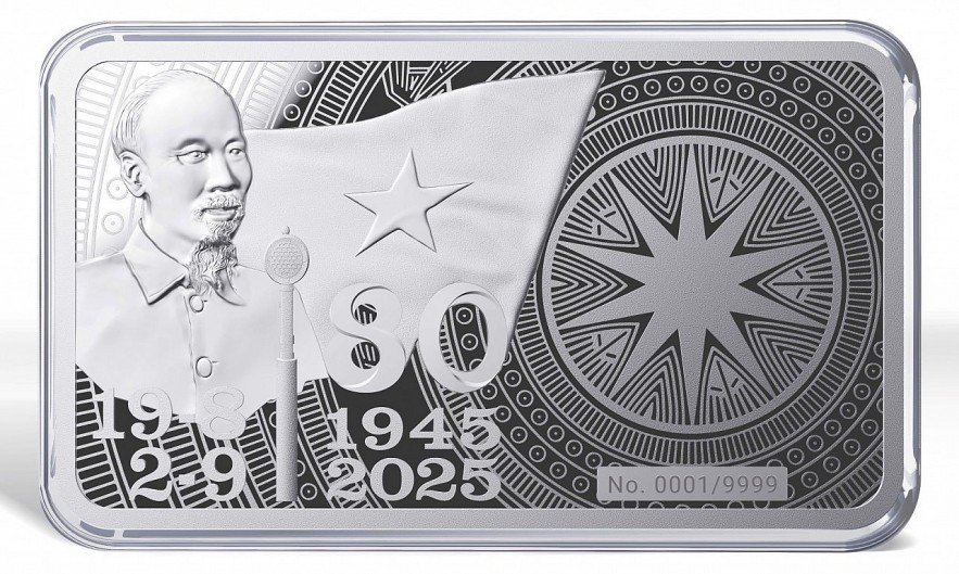 9.999 thỏi bạc kỷ niệm 80 năm Quốc khánh 2/9 của Phú Quý được bán hết trong 8 giờ