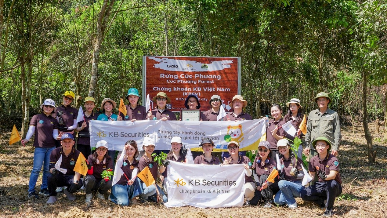 KBSV và chiến dịch đầu tư vào tương lai xanh Việt Nam